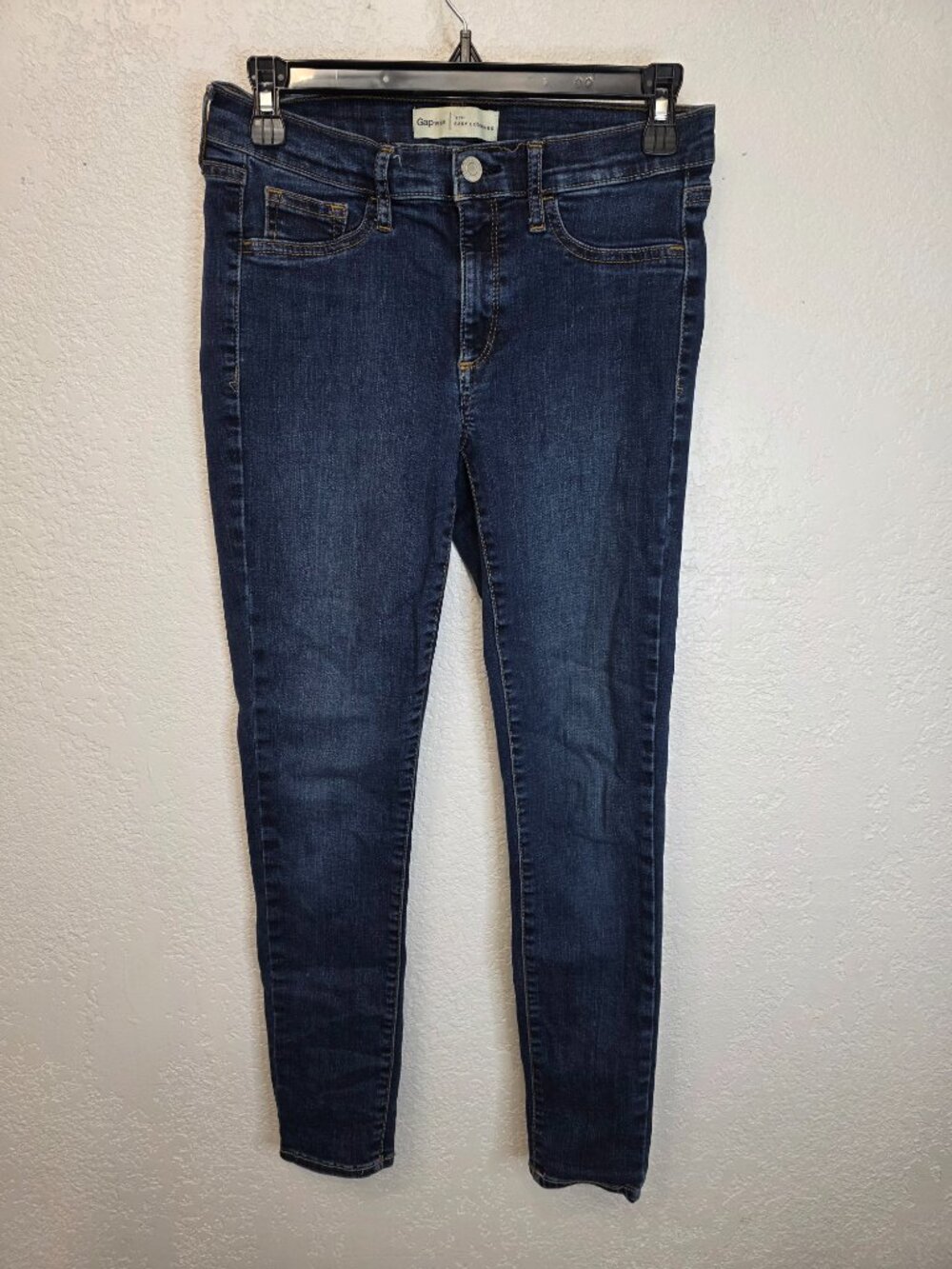 Gap 1969 Dark Wash Skinny Jeans‎ – Size 4R – Easy Legging Stretch Denim